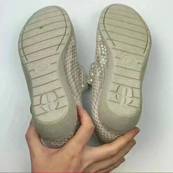 Mephisto air relax walking flats size 41.5 7 multicolored holographic pin dot - Picture 7 of 12